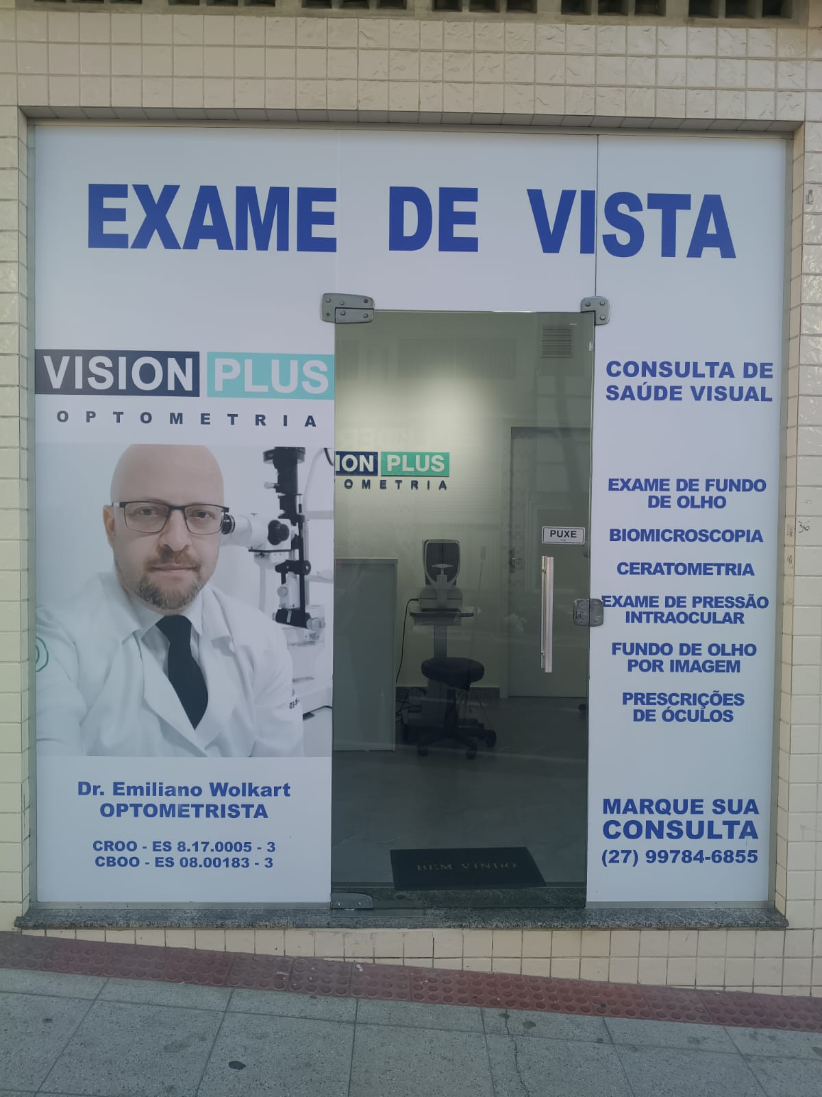 Prescrição de óculos e lentes de contato
